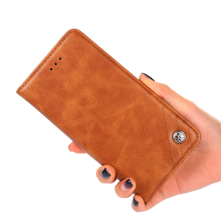 For OnePlus Nord CE 2 Lite 5G Non-Magnetic Retro Texture Horizontal Flip Leather Phone Case