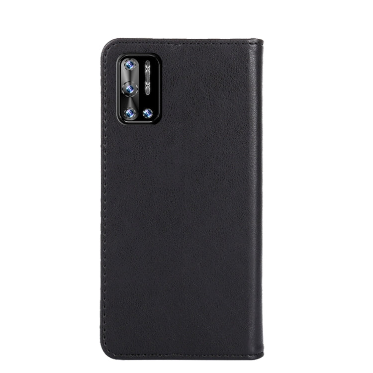For Doogee N40 Pro Non-Magnetic Retro Texture Horizontal Flip Leather Phone Case