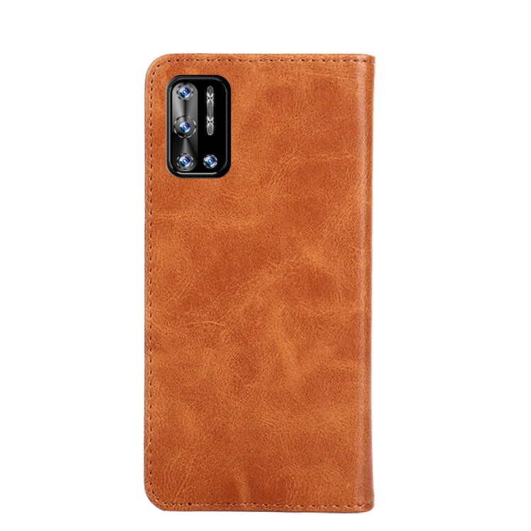 For Doogee N40 Pro Non-Magnetic Retro Texture Horizontal Flip Leather Phone Case