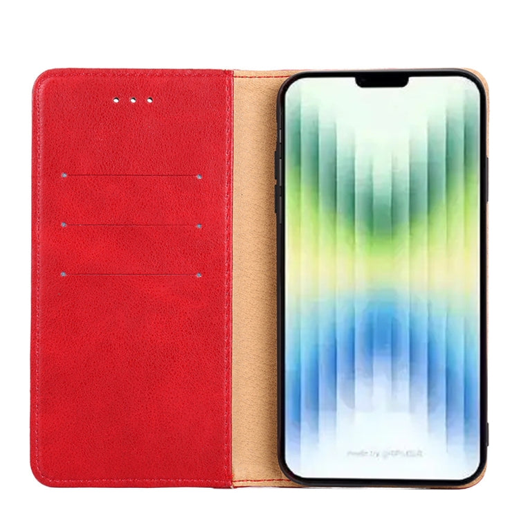 For Doogee X96 Pro Non-Magnetic Retro Texture Horizontal Flip Leather Phone Case