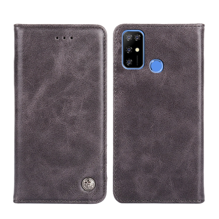 For Doogee X96 Pro Non-Magnetic Retro Texture Horizontal Flip Leather Phone Case