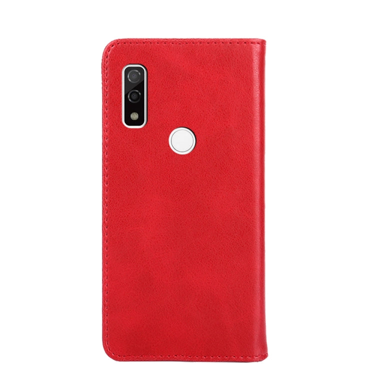 For Fujitsu Arrows WE-F-51B Non-Magnetic Retro Texture Horizontal Flip Leather Phone Case