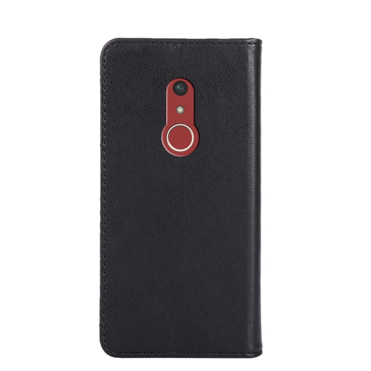 For Fujitsu Arrows Be4 Plus-F-41B Non-Magnetic Retro Texture Horizontal Flip Leather Phone Case