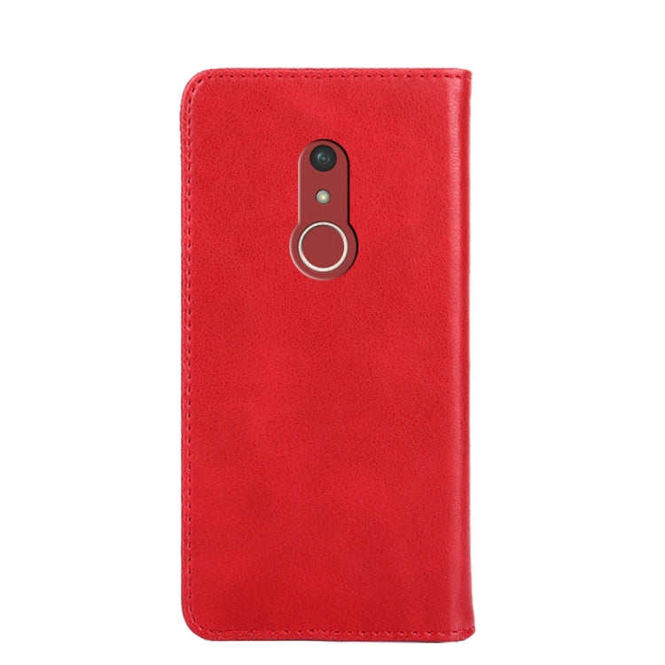 For Fujitsu Arrows Be4 Plus-F-41B Non-Magnetic Retro Texture Horizontal Flip Leather Phone Case