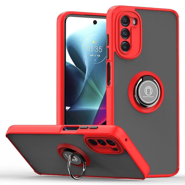 For Motorola Moto G 5G 2022 Q Shadow 1 Series TPU and PC Phone Case