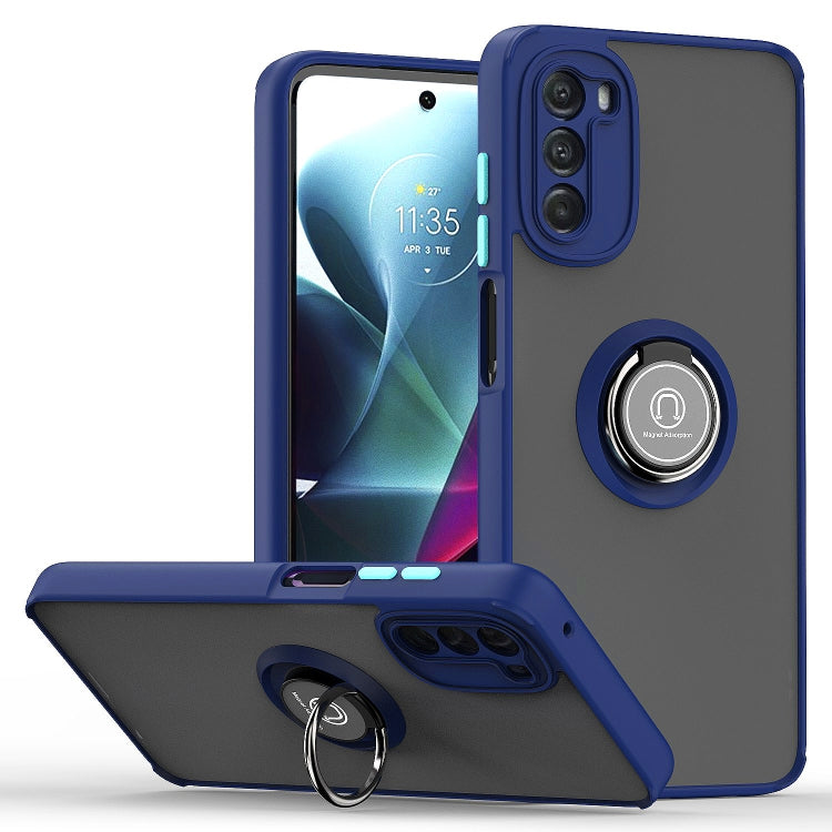 For Motorola Moto G 5G 2022 Q Shadow 1 Series TPU and PC Phone Case
