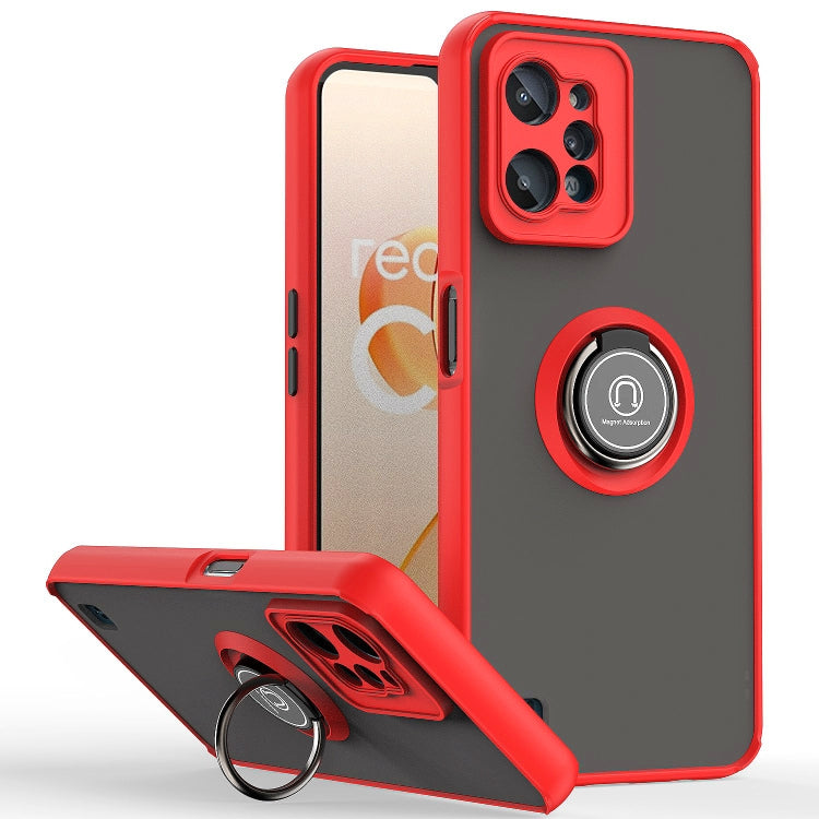 For Realme C31 Q Shadow 1 Series TPU and PC Phone Case