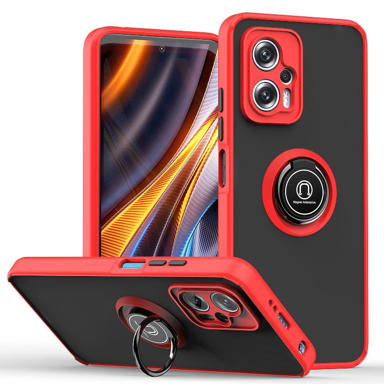 For Xiaomi Poco X4 GT Q Shadow 1 Series TPU and PC Phone Case