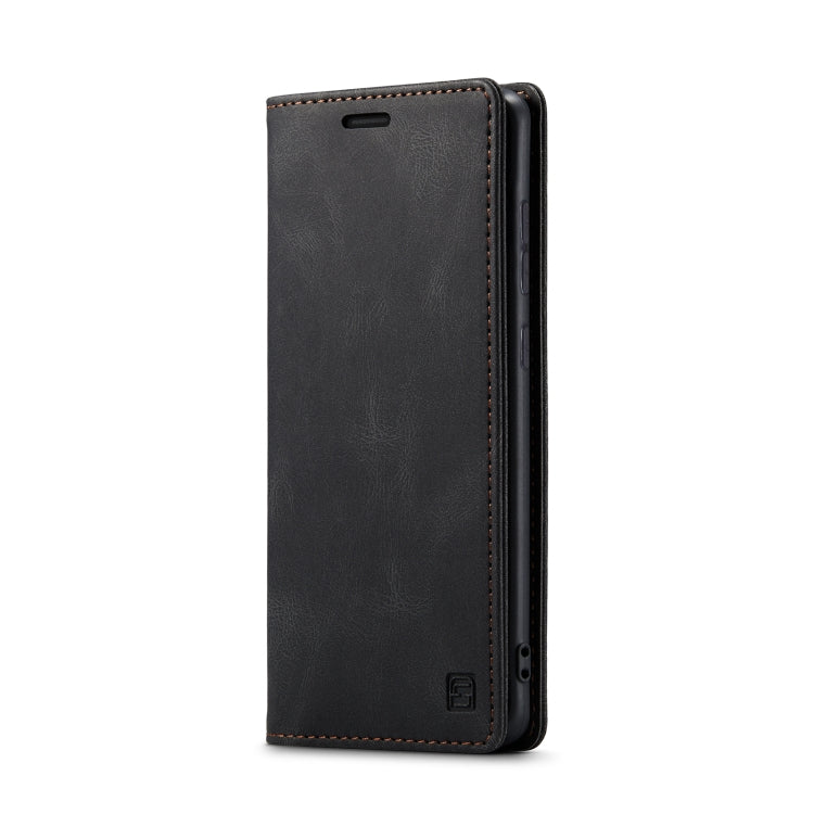 For Samsung Galaxy A73 5G AutSpace A01 Retro Skin-feel Crazy Horse Texture Leather Phone Case