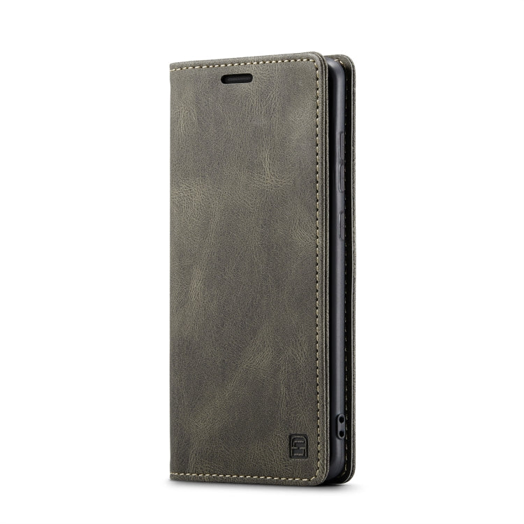 For Samsung Galaxy A73 5G AutSpace A01 Retro Skin-feel Crazy Horse Texture Leather Phone Case