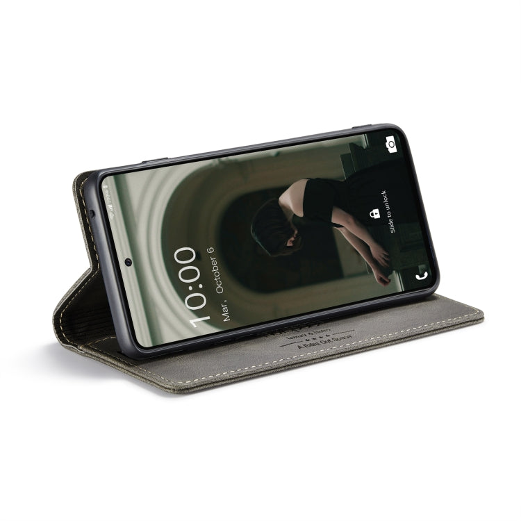 For Samsung Galaxy A73 5G AutSpace A01 Retro Skin-feel Crazy Horse Texture Leather Phone Case