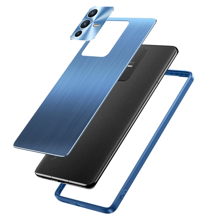 For vivo S12 Brushed Texture Shockproof Phone Case