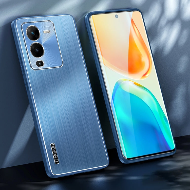 For vivo S15 Brushed Texture Shockproof Phone Case