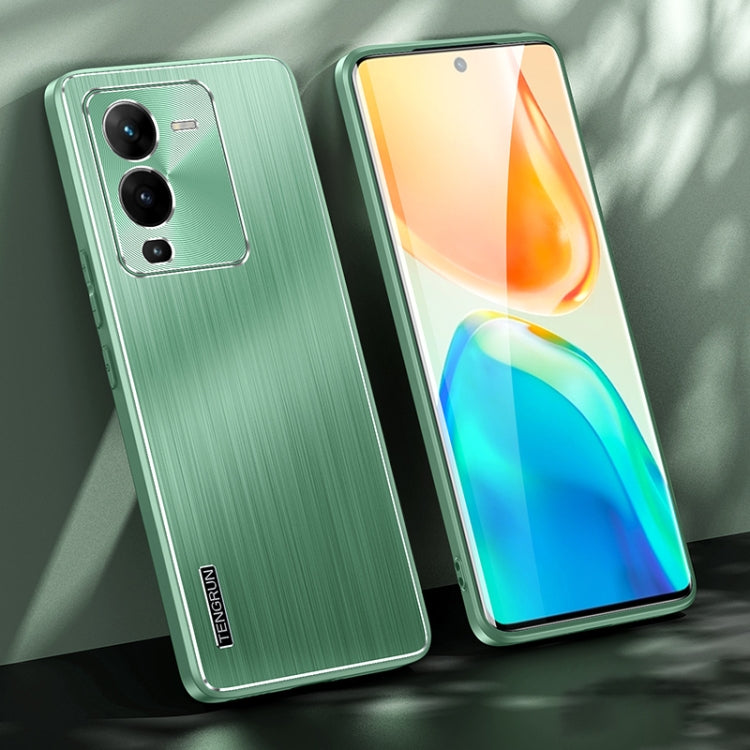 For vivo S15 Pro Brushed Texture Shockproof Phone Case