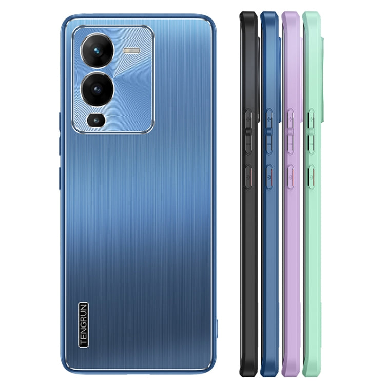 For vivo S15 Pro Brushed Texture Shockproof Phone Case