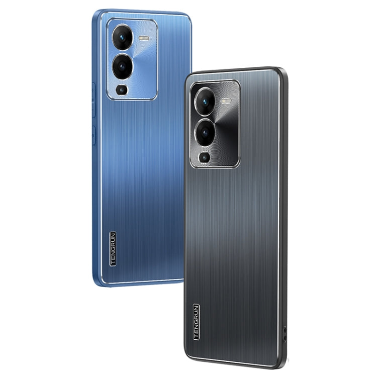 For vivo S15 Pro Brushed Texture Shockproof Phone Case