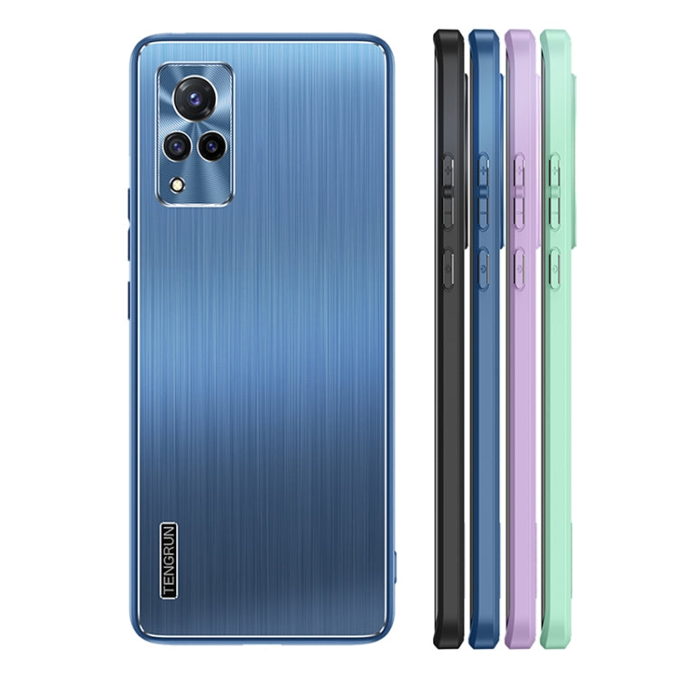 For vivo S9e Brushed Texture Shockproof Phone Case