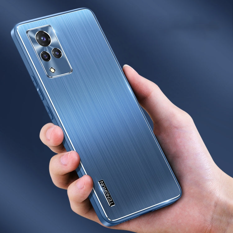 For vivo S9 Brushed Texture Shockproof Phone Case