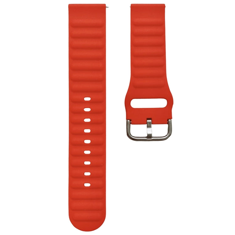 20mm Universal Single Color Silicone Watch Band