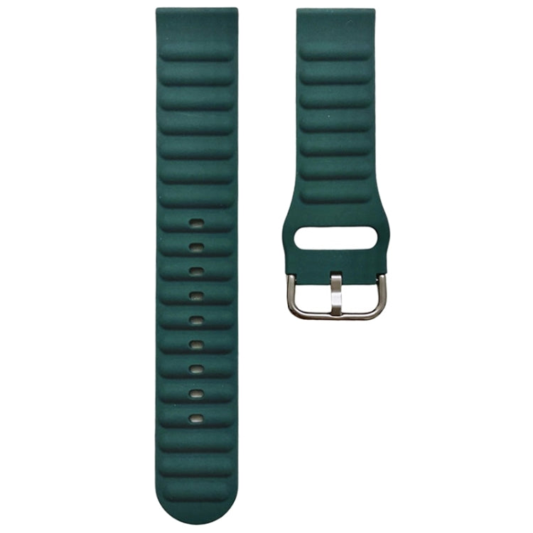 20mm Universal Single Color Silicone Watch Band