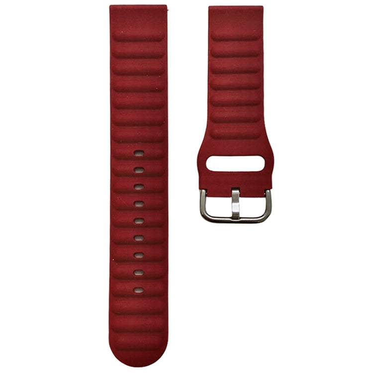 22mm Universal Single Color Silicone Watch Band