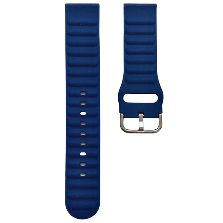 22mm Universal Single Color Silicone Watch Band