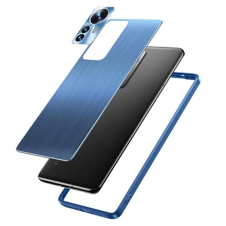 For Xiaomi 12 Pro Brushed Texture Shockproof Phone Case