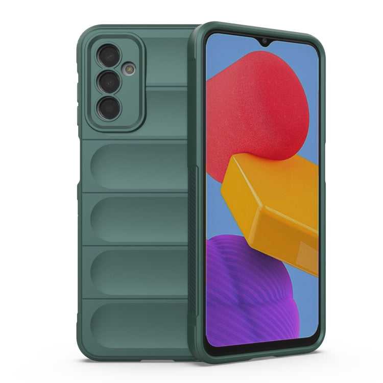 For Samsung Galaxy M13 4G Magic Shield TPU + Flannel Phone Case
