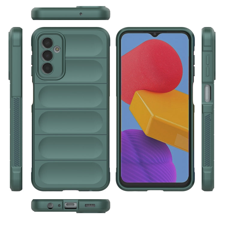 For Samsung Galaxy M13 4G Magic Shield TPU + Flannel Phone Case