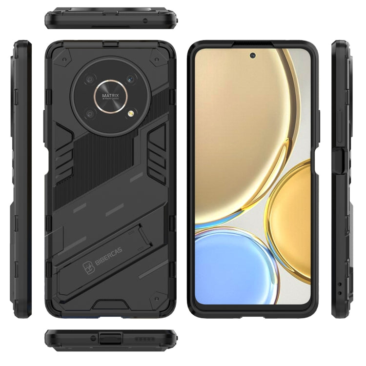 For Honor X30 Punk Armor PC + TPU Phone Case with Holder