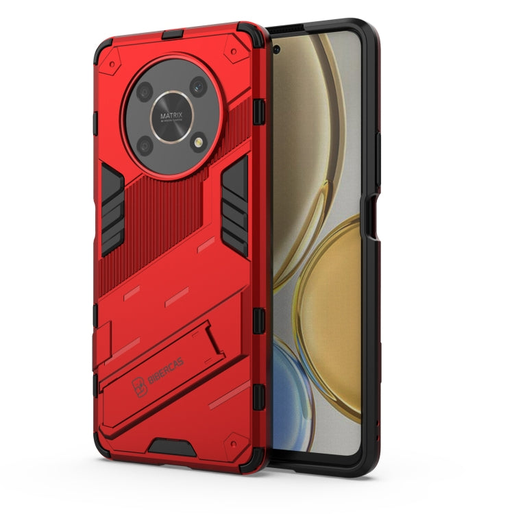 For Honor X30 Punk Armor PC + TPU Phone Case with Holder