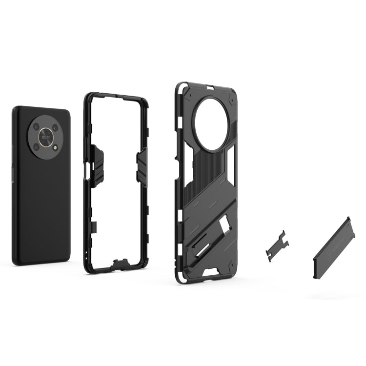 For Honor X30 Punk Armor PC + TPU Phone Case with Holder
