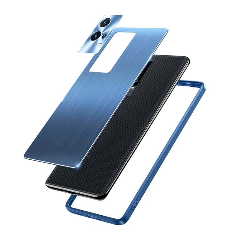 For vivo iQOO 8 Brushed Texture Shockproof Phone Case