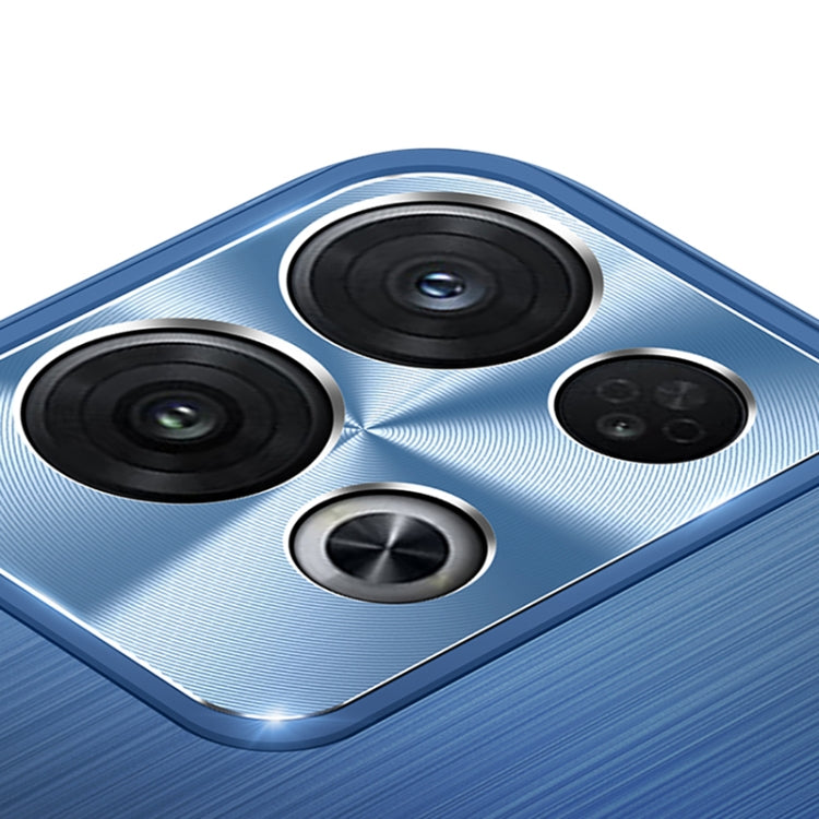 For OPPO Reno8 Pro Brushed Texture Shockproof Phone Case