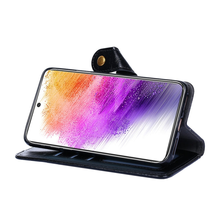 For OPPO A57 4G 2022 Zipper Bag Leather Phone Case