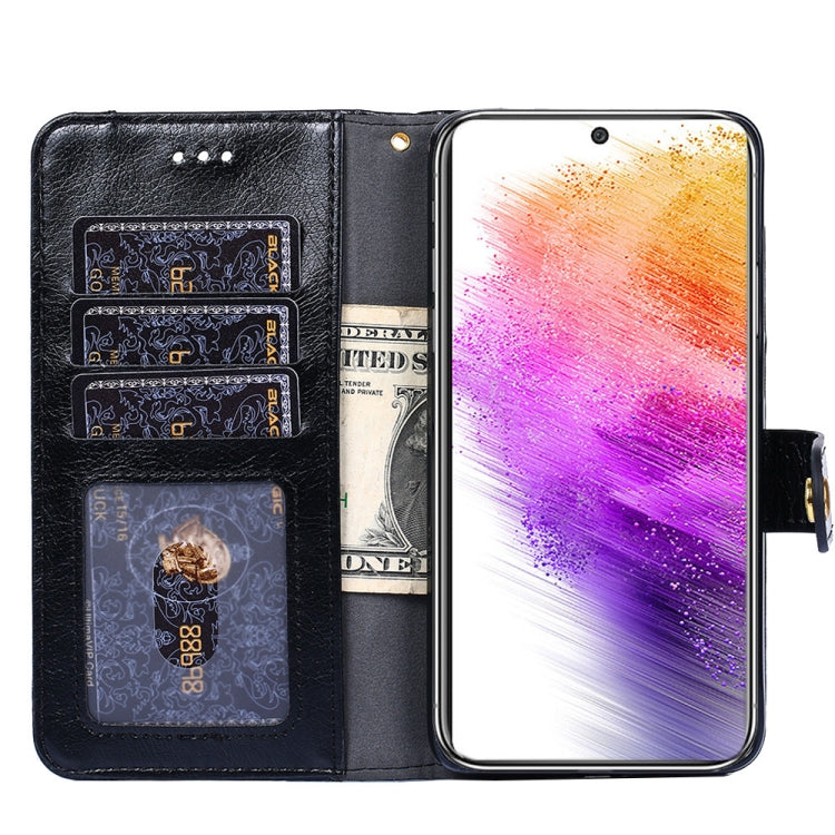For Nokia C200 Zipper Bag Leather Phone Case