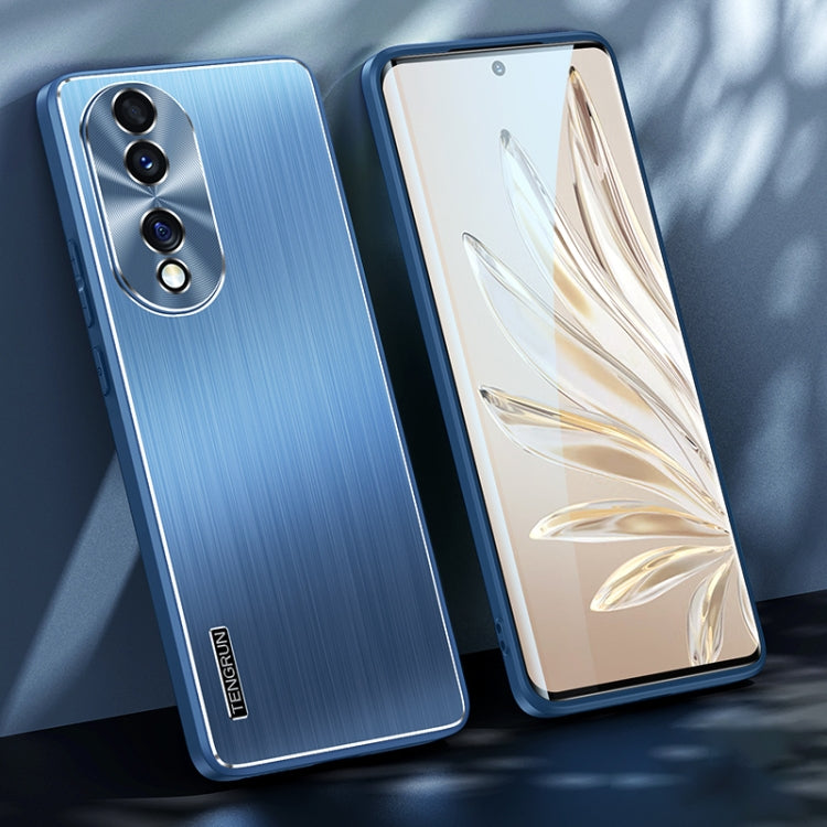 For Honor 70 Brushed Texture Shockproof Phone Case