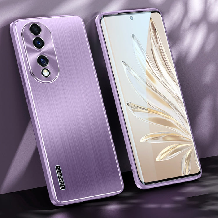 For Honor 70 Brushed Texture Shockproof Phone Case