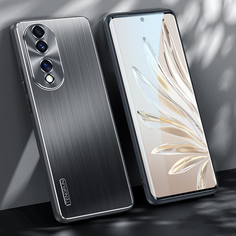 For Honor 70 Brushed Texture Shockproof Phone Case