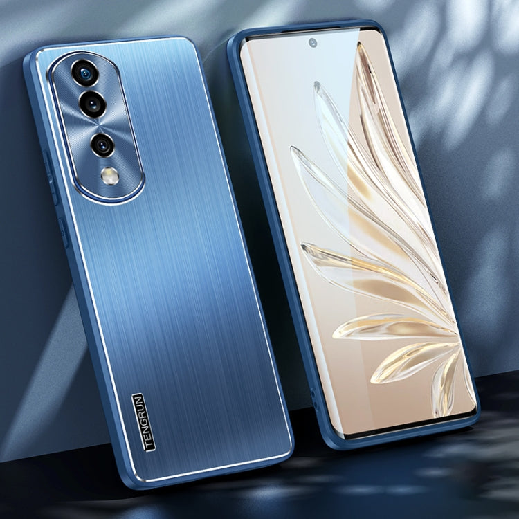 For Honor 70 Pro Brushed Texture Shockproof Phone Case