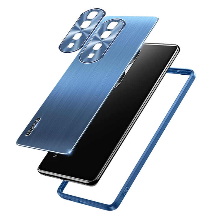 For Honor 70 Pro Brushed Texture Shockproof Phone Case