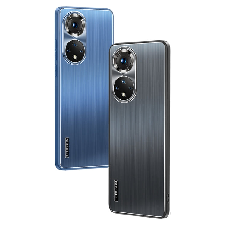 For Honor 50 Pro Brushed Texture Shockproof Phone Case
