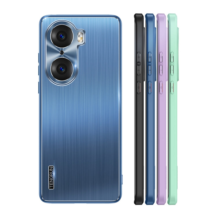 For Honor 60 Brushed Texture Shockproof Phone Case