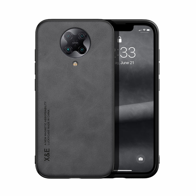 For Xiaomi Redmi K30 Pro Skin Feel Magnetic Leather Back Phone Case