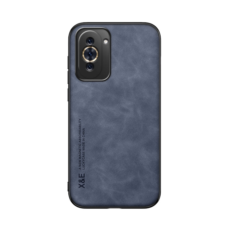 For Huawei Nova 10 Skin Feel Magnetic Leather Back Phone Case