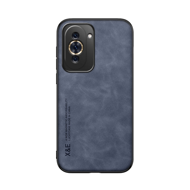 For Huawei Nova 10 Pro Skin Feel Magnetic Leather Back Phone Case