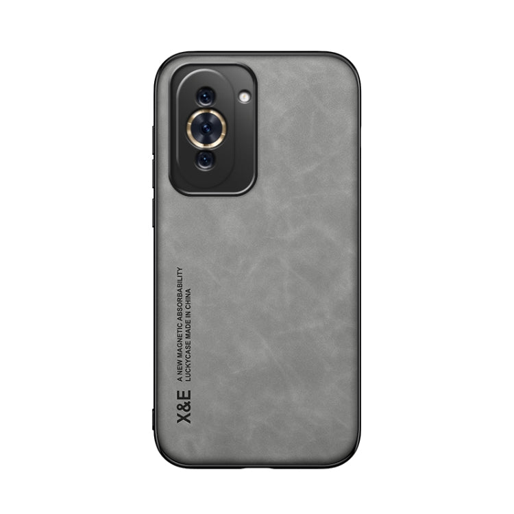 For Huawei Nova 10 Pro Skin Feel Magnetic Leather Back Phone Case