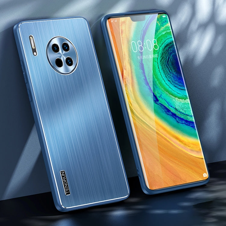 For Huawei Mate 30 Brushed Texture Shockproof Phone Case