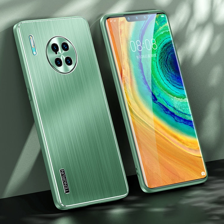For Huawei Mate 30 Pro Brushed Texture Shockproof Phone Case
