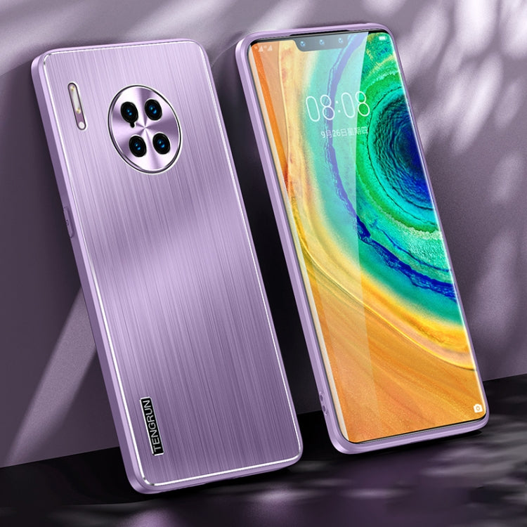 For Huawei Mate 30 Pro Brushed Texture Shockproof Phone Case
